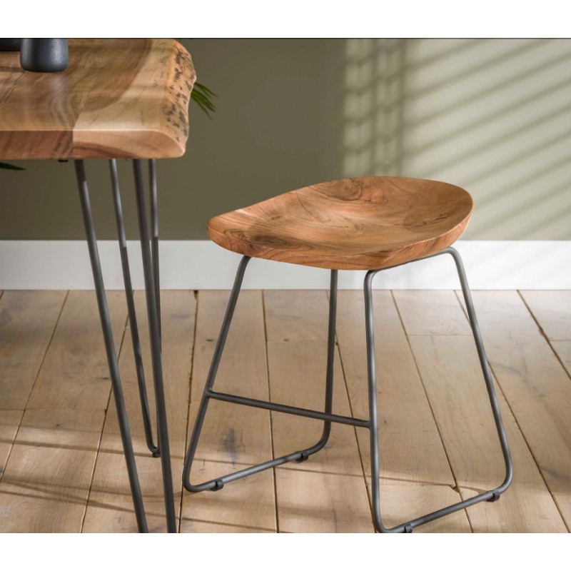 ZI Dining stool wood ergo